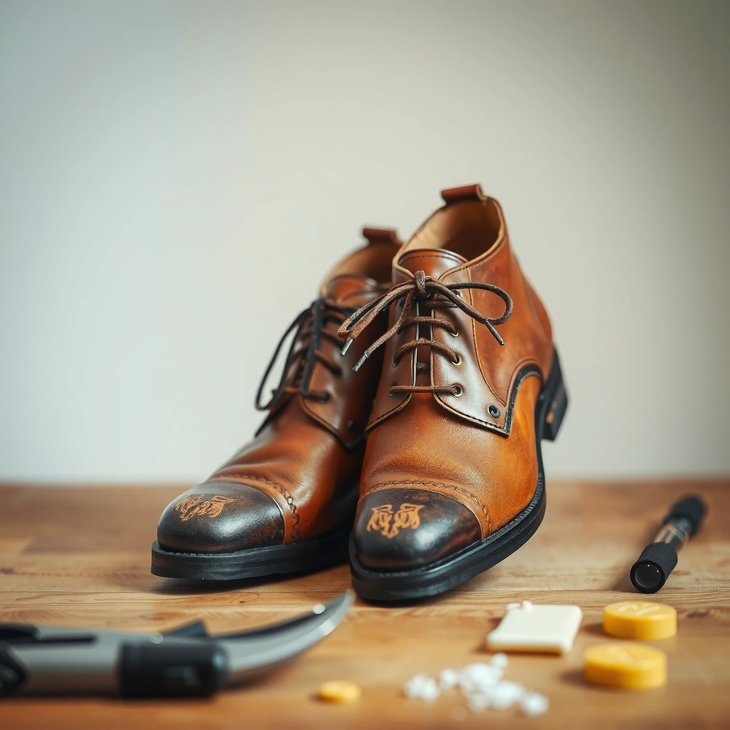 Supplies - how to clean moldy leather shoes
