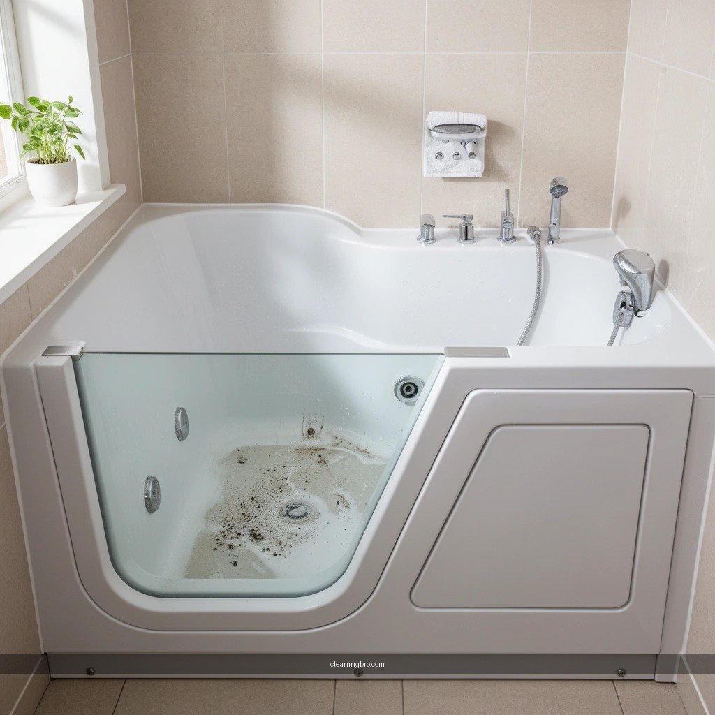 Supplies - how to clean a walk in tub