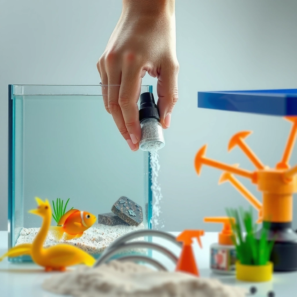 Supplies - how do you clean aquarium sand