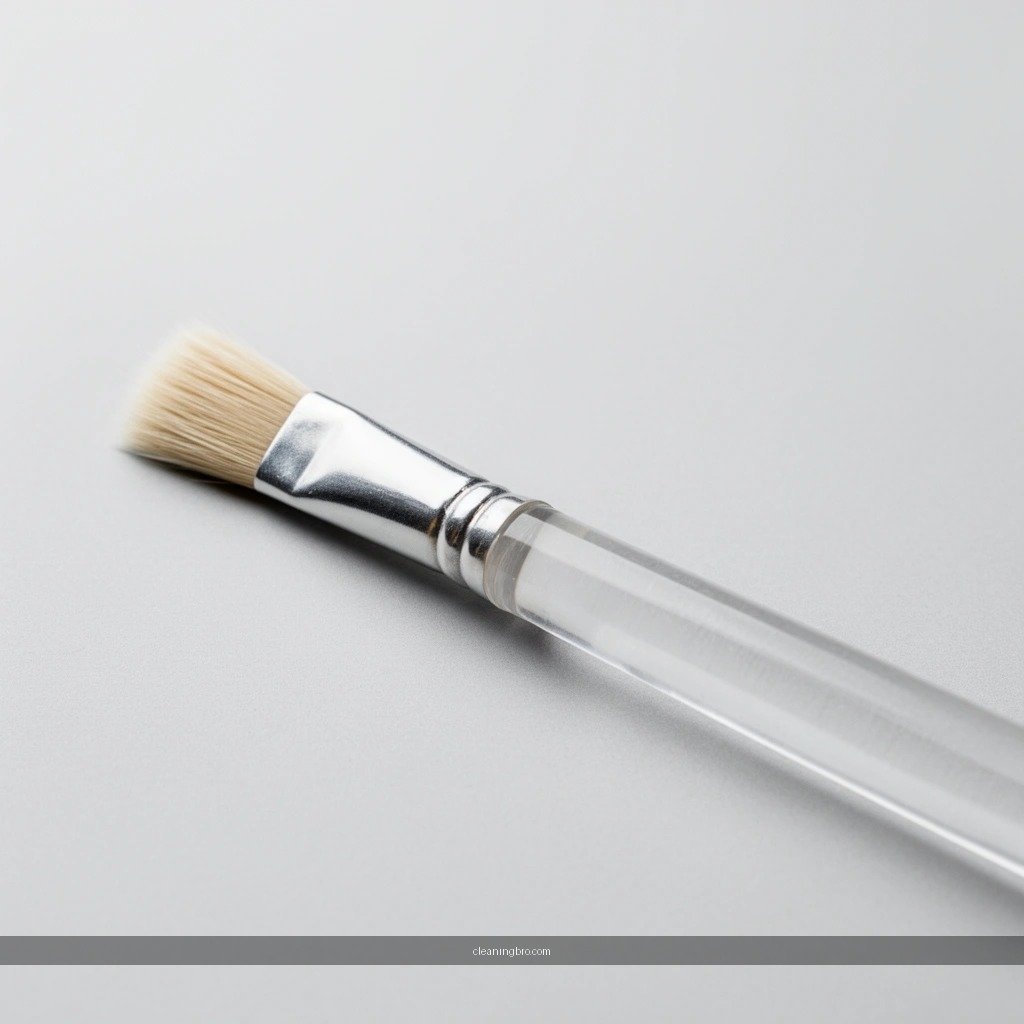 Supplies - how to clean acrylic brush