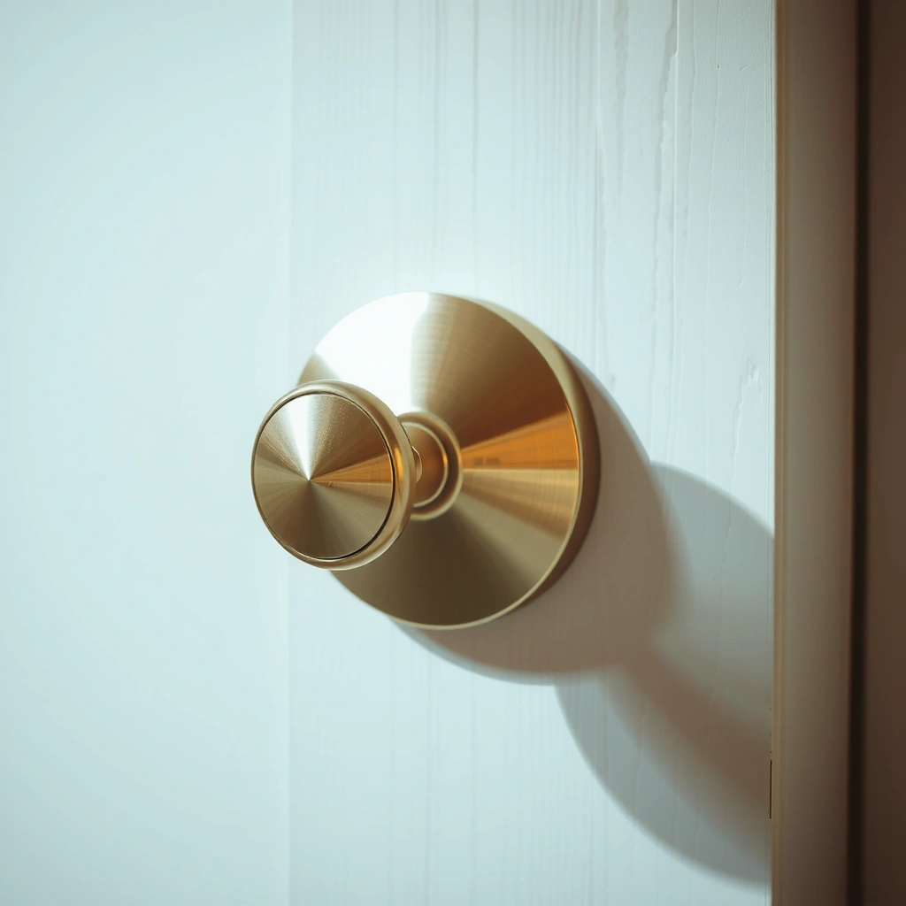 Supplies - how to clean a door knob