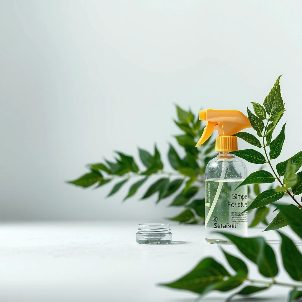 Supplies - how to clean a spray bottle