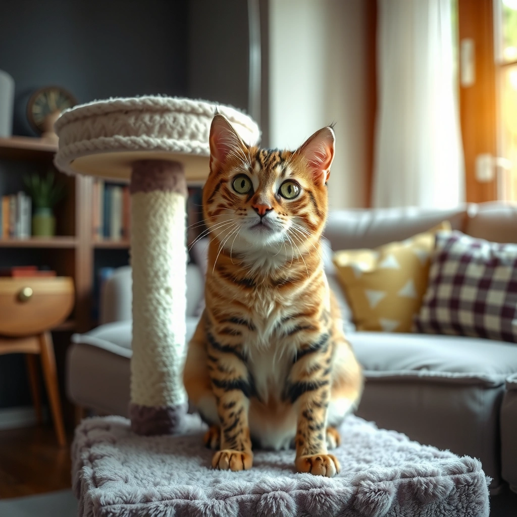 Supplies - how to clean a used cat tree