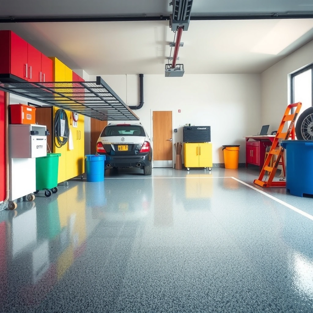 Supplies - how to clean epoxy garage floors