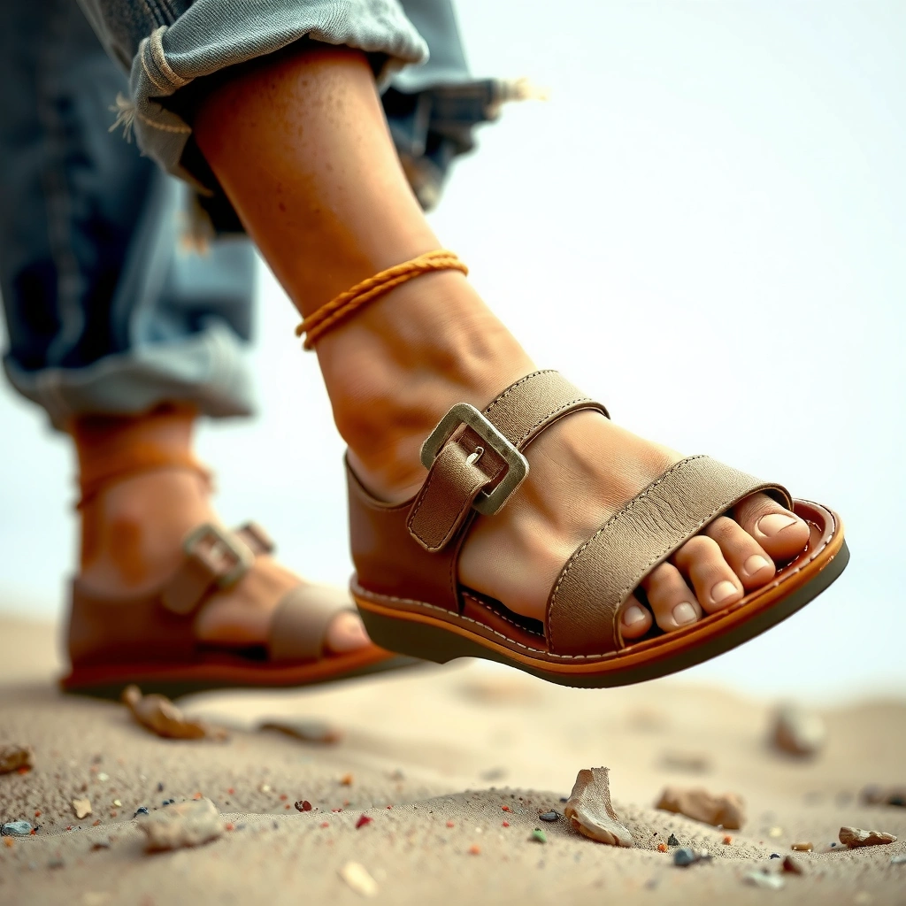 Supplies - how to clean leather sandals footbed