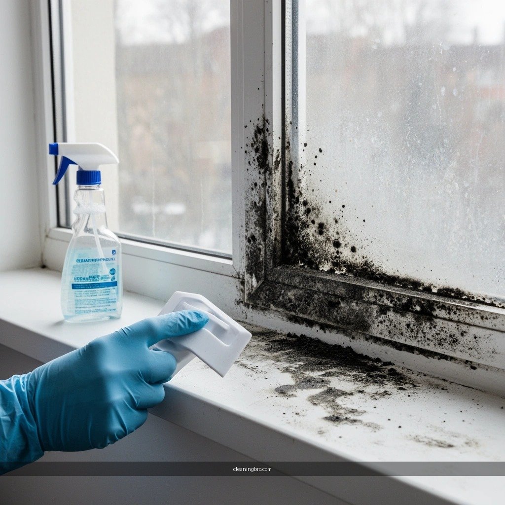 Supplies - how to clean black mold off windows
