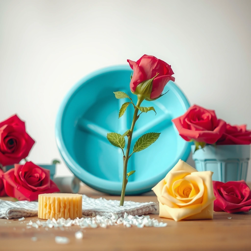 Supplies - how to clean rose toy