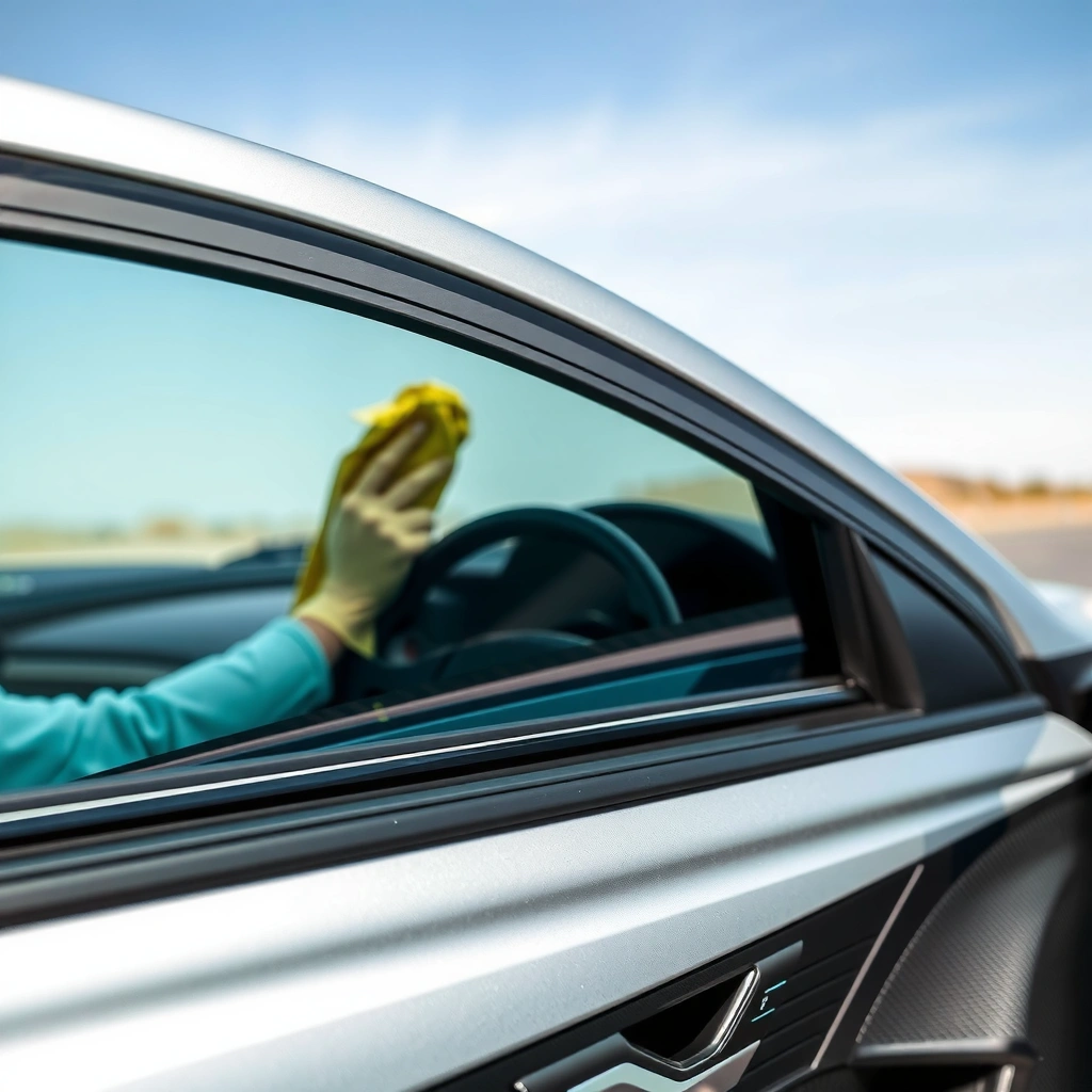 Supplies - how to clean the inside of car windows