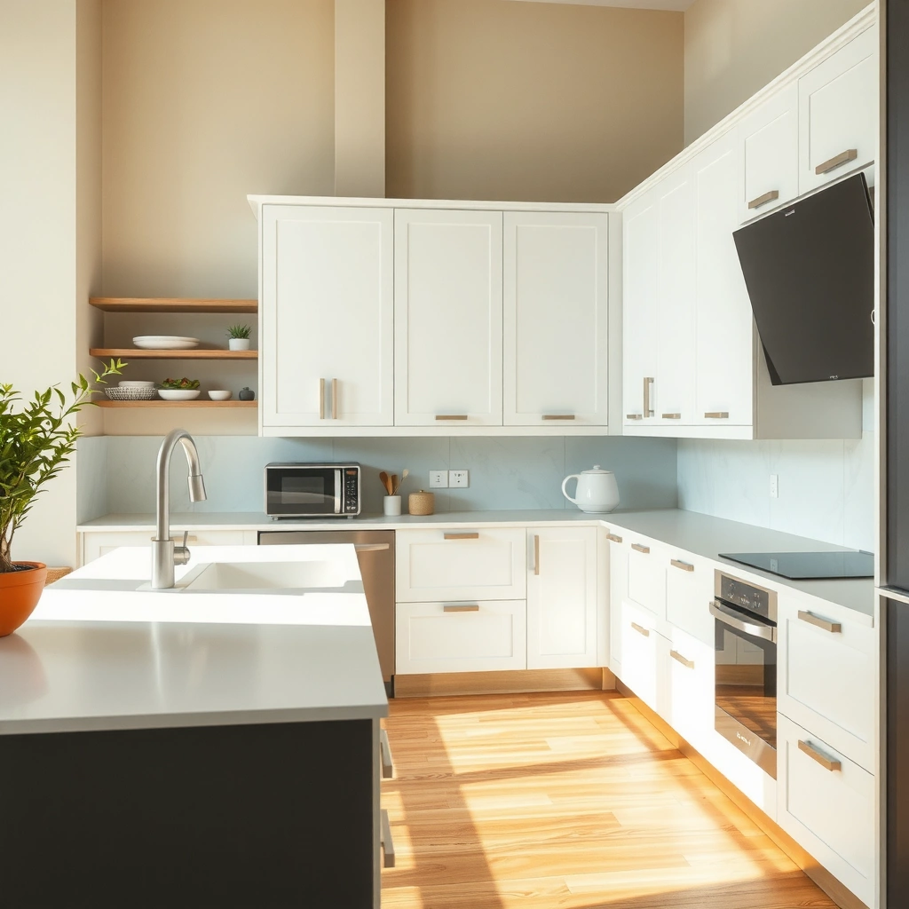 Supplies - how to clean white laminate cabinets that have yellowed