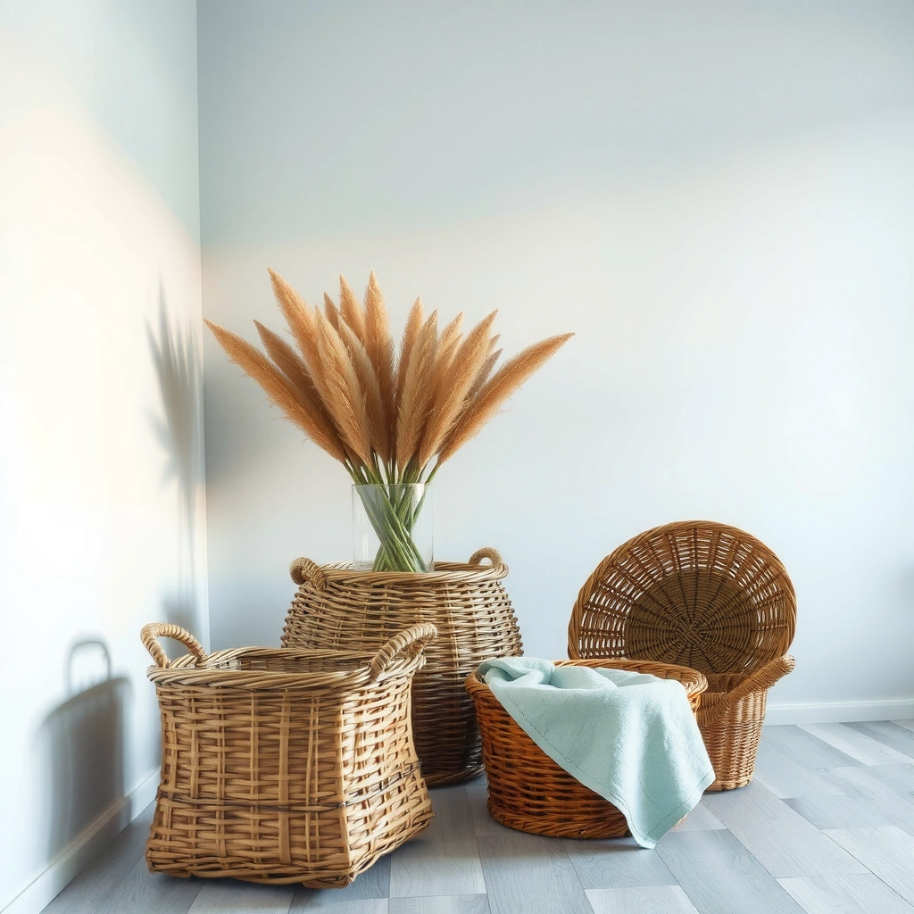 Supplies - how do you clean wicker baskets