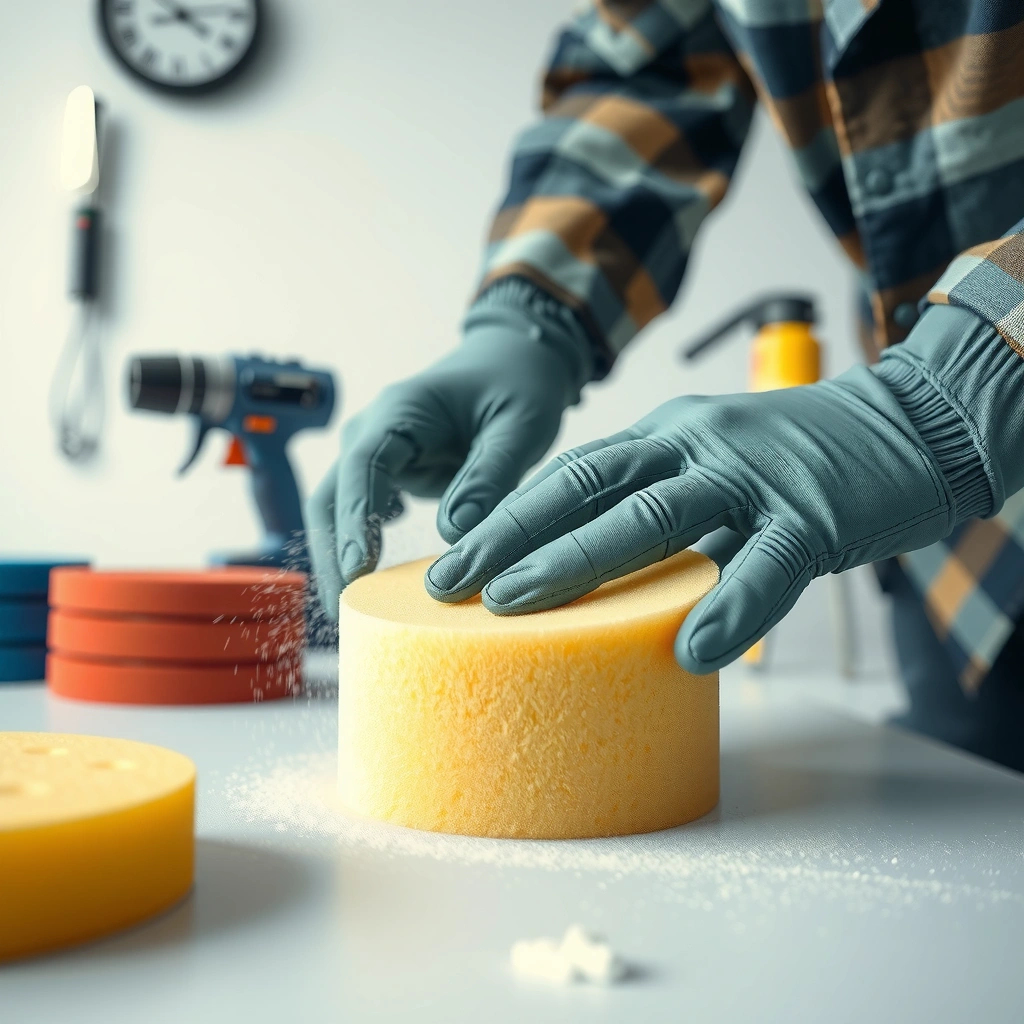 Supplies - how to clean a foam polishing pad