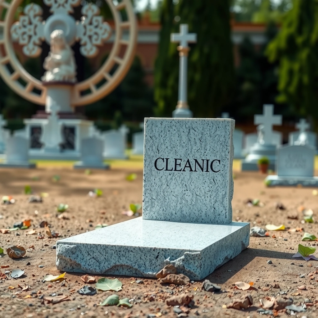 Supplies - how to clean a granite headstone