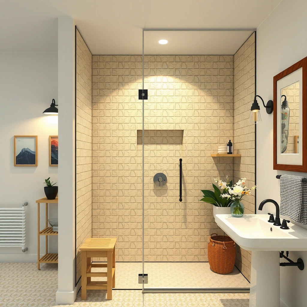 Supplies - how to clean a walk in tiled shower