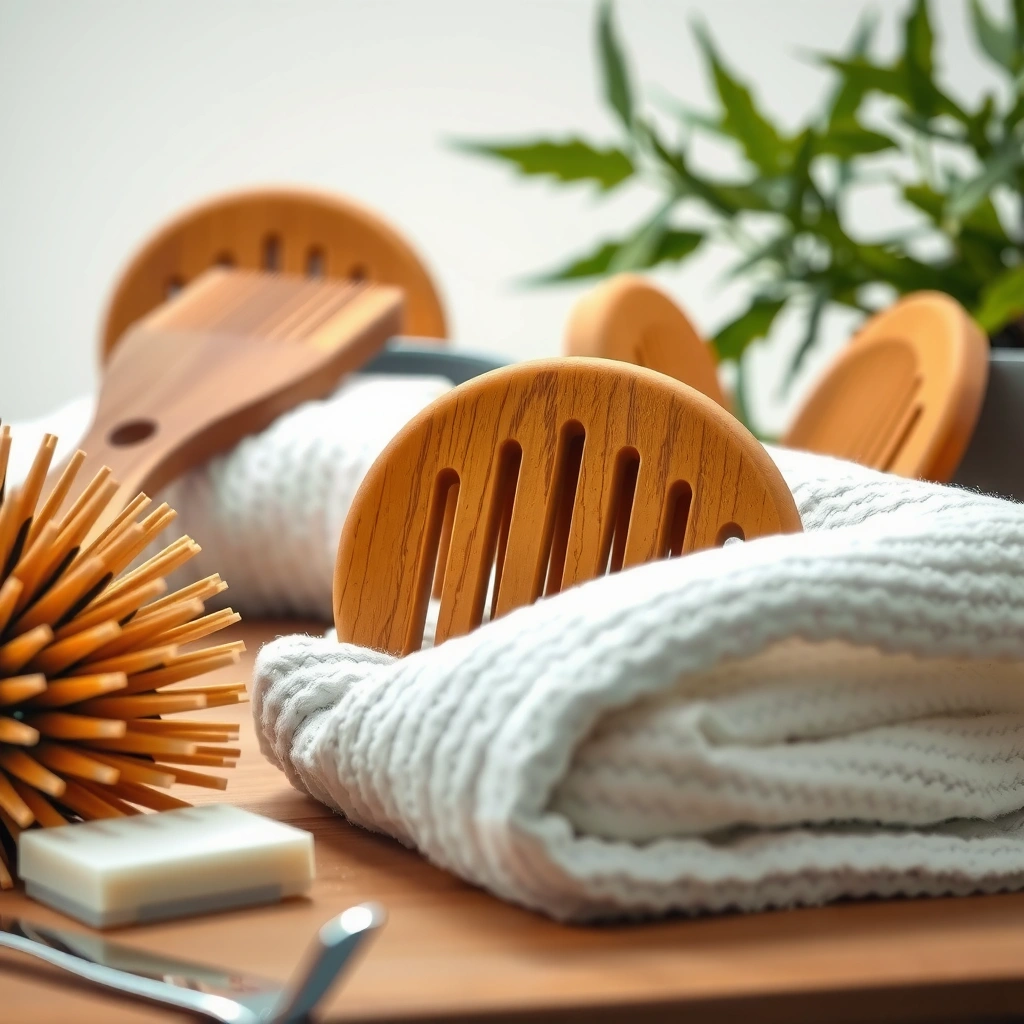 Supplies - how to clean a wooden comb