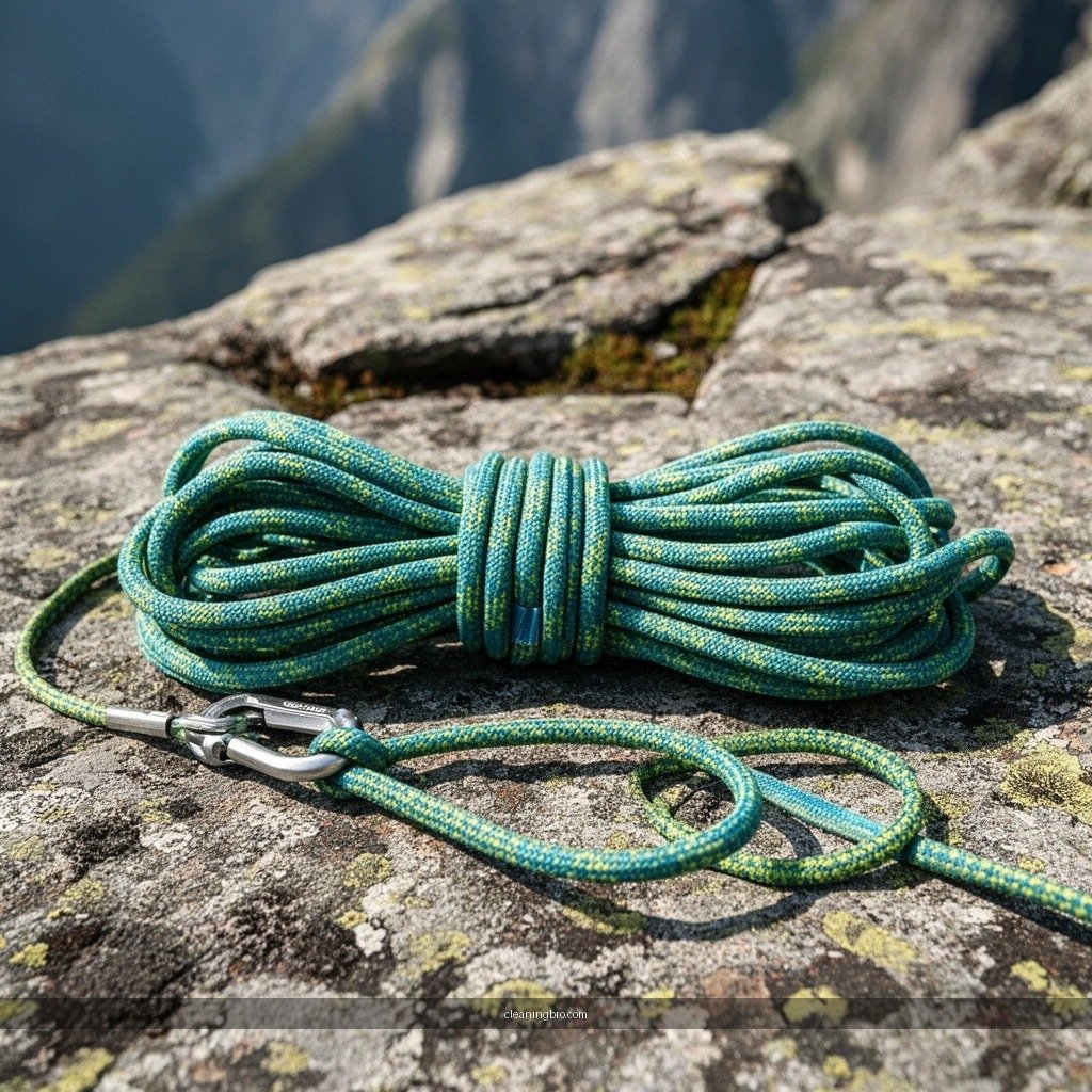 Supplies - how to clean climbing rope
