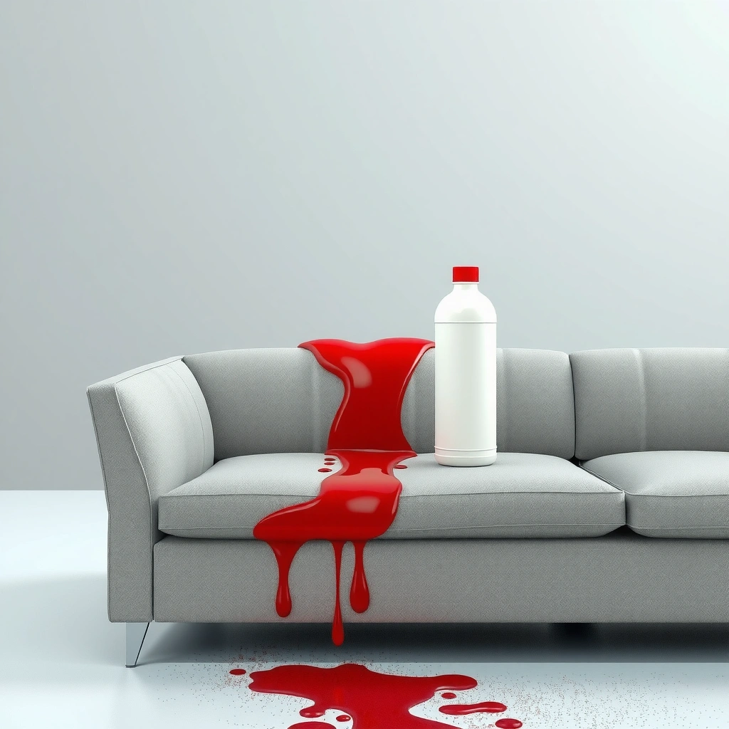 Supplies - how to clean blood stains from couch