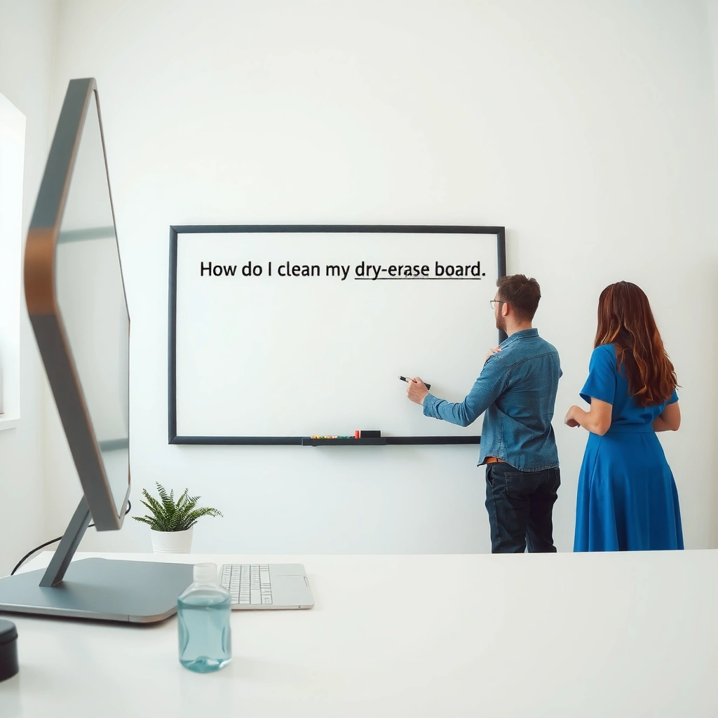 Supplies - how do i clean my dry erase board