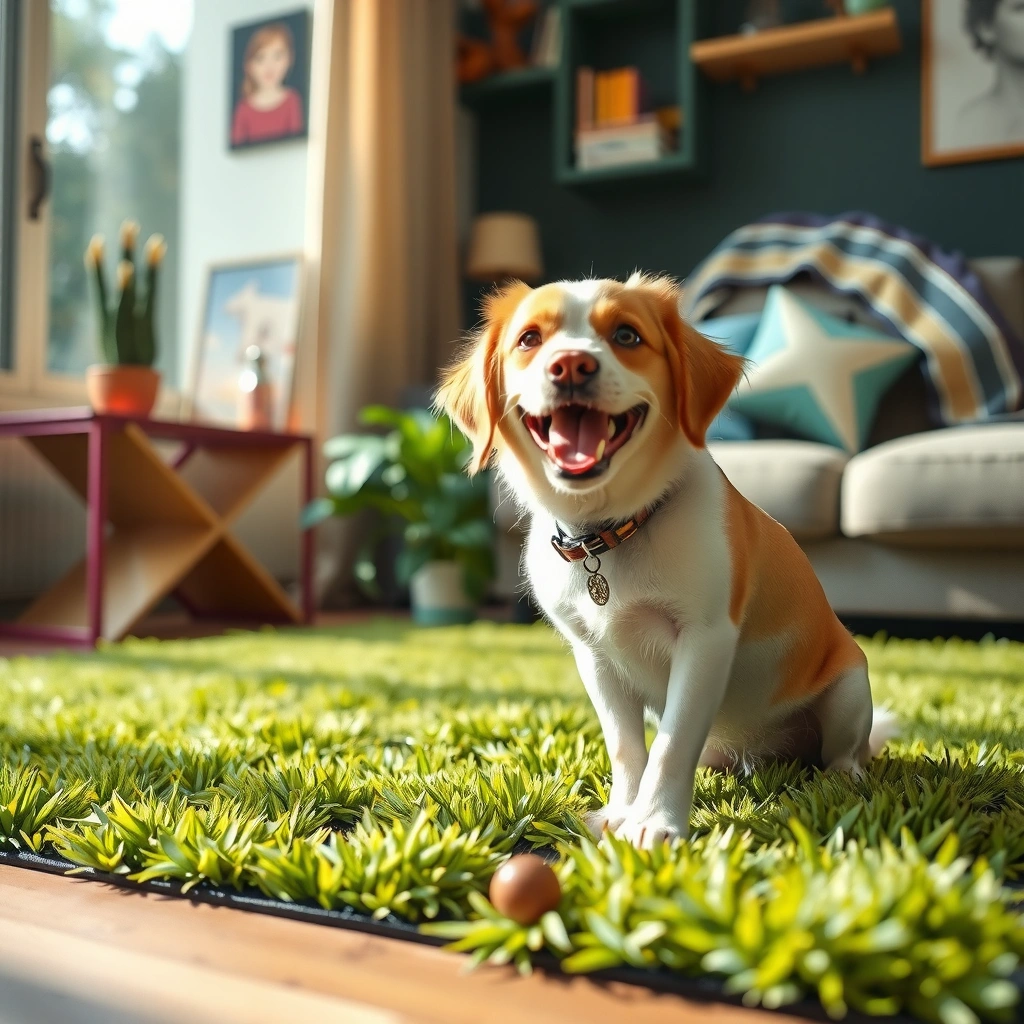 Supplies - how to clean fake grass from dog pee