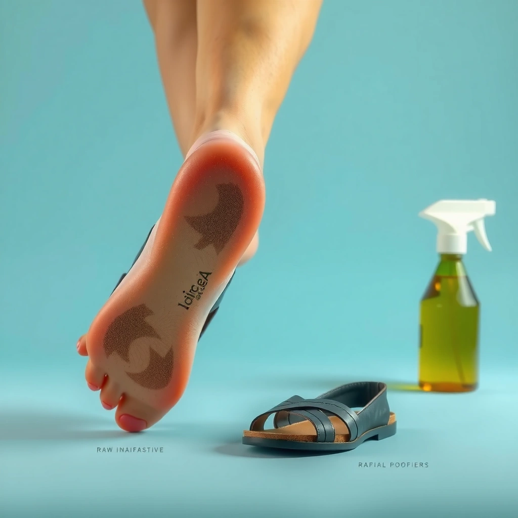 Supplies - how to clean footbed of leather sandals