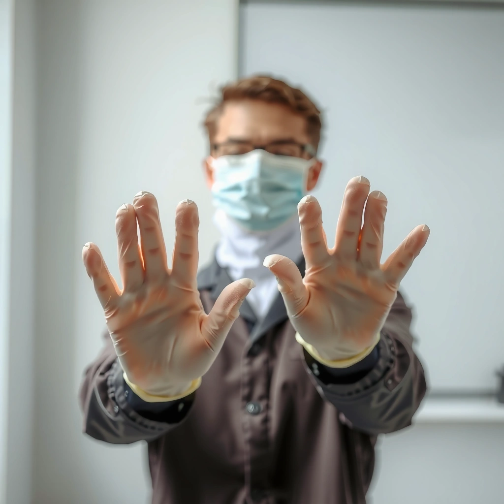 Supplies - how to clean gloves