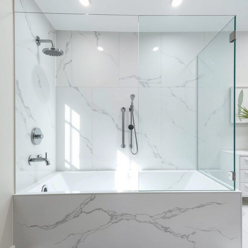 Supplies - how to clean marble showers