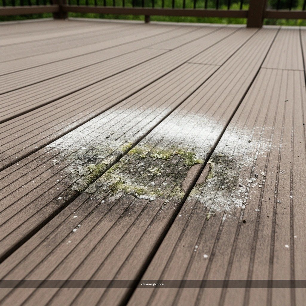 Supplies - how to clean mold off composite decking