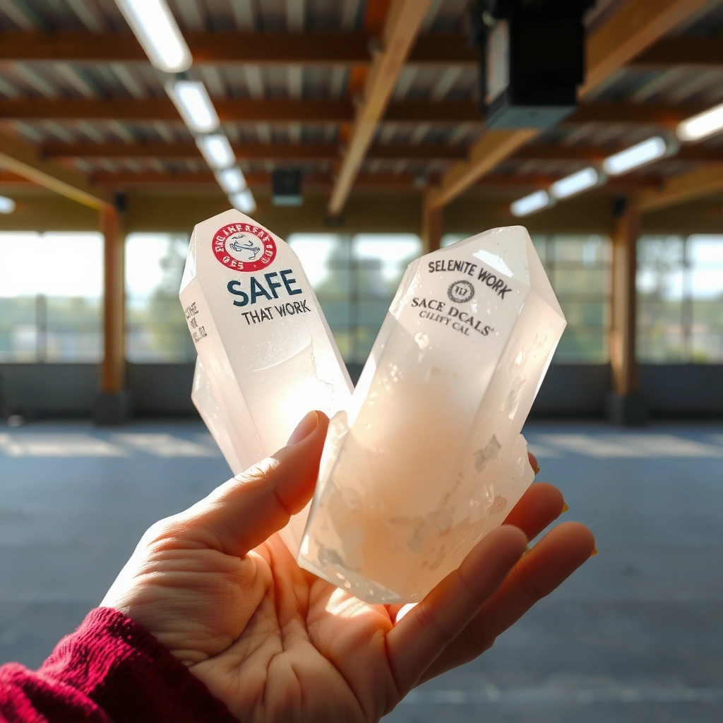 Supplies - how to clean selenite crystal