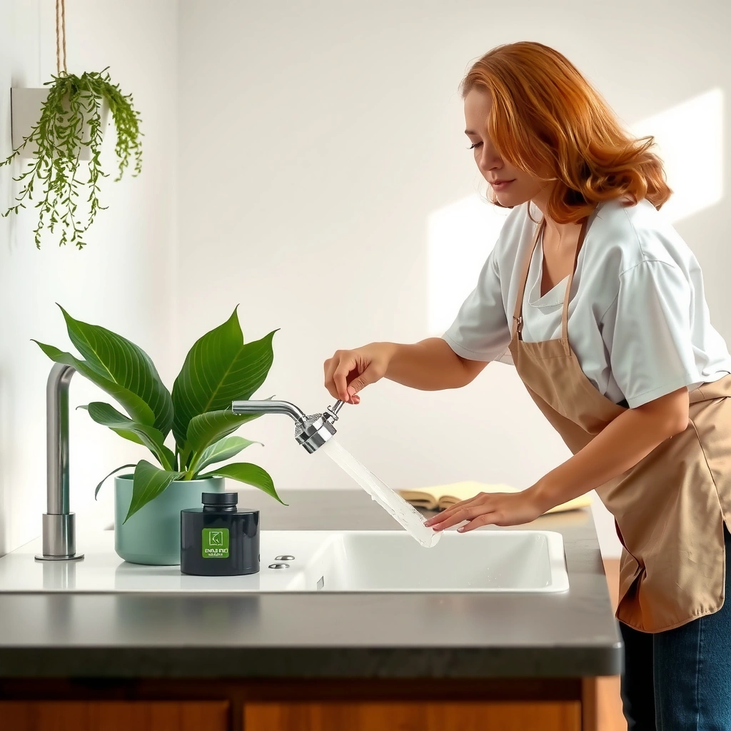 Supplies - how to clean sink with baking soda