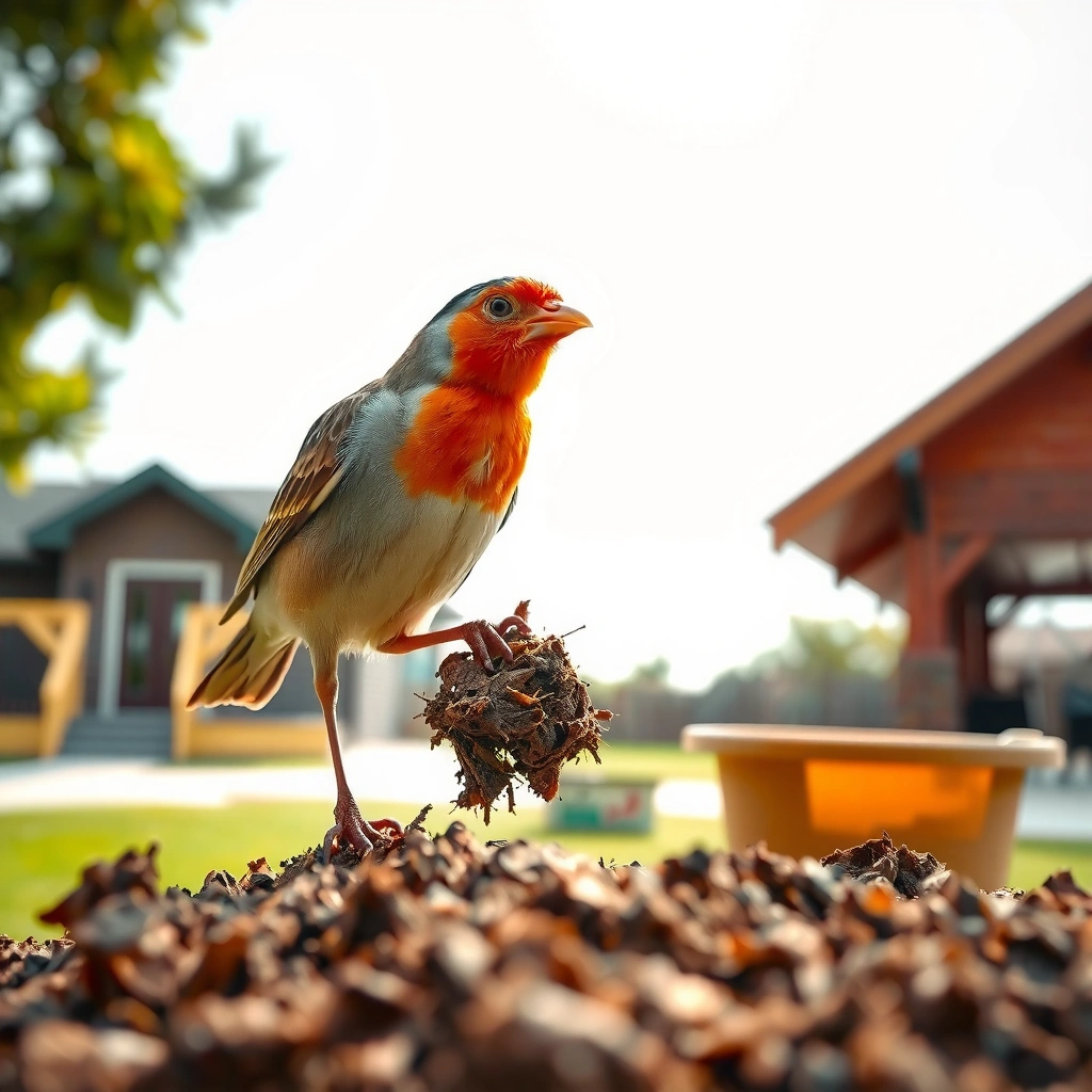 Supplies - how to clean up bird poop