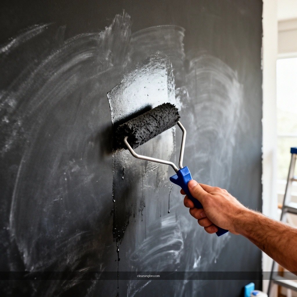 Supplies - how to clean a chalkboard paint wall