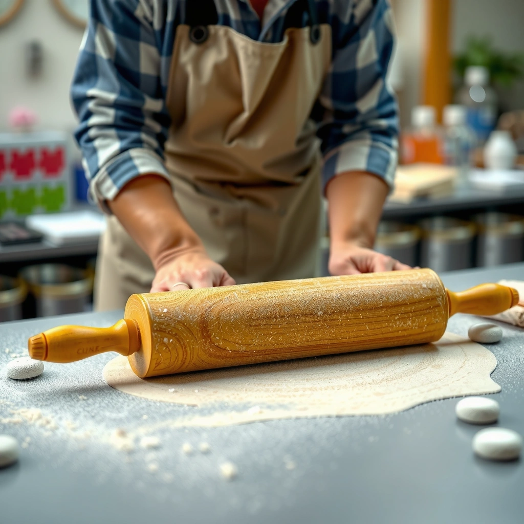 Supplies - how to clean a rolling pin