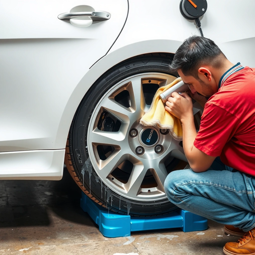 Supplies - how to clean and polish aluminum wheels
