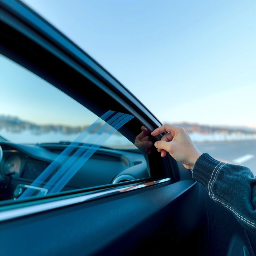 Supplies - how to clean car window tint
