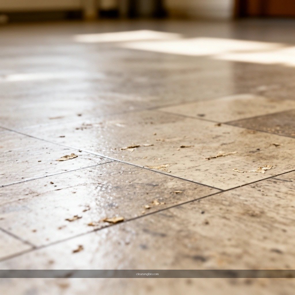 Supplies - how to clean old linoleum