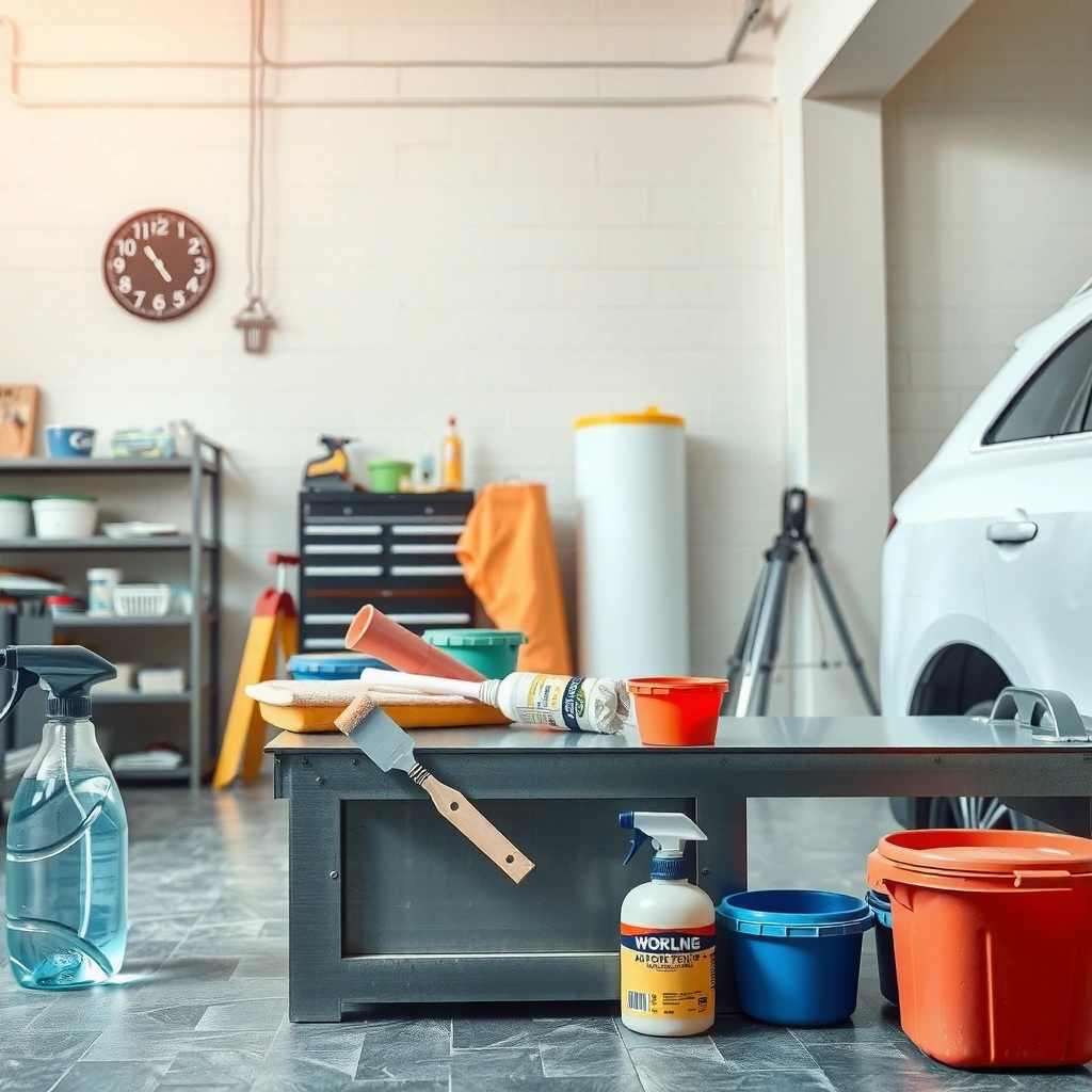 Supplies and Safety Gear - how to clean metal before painting