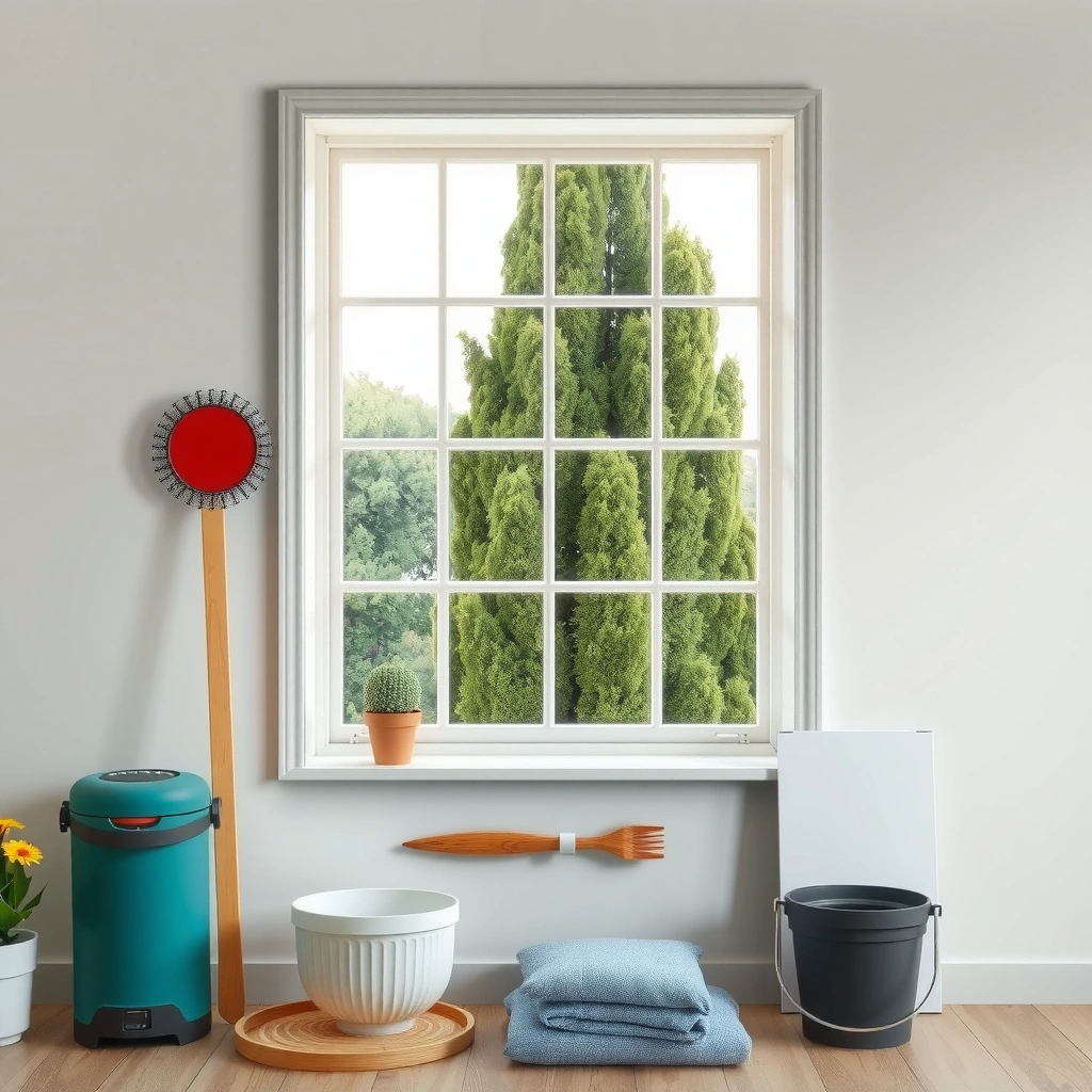 Supplies and Safety Gear - how to clean a window well