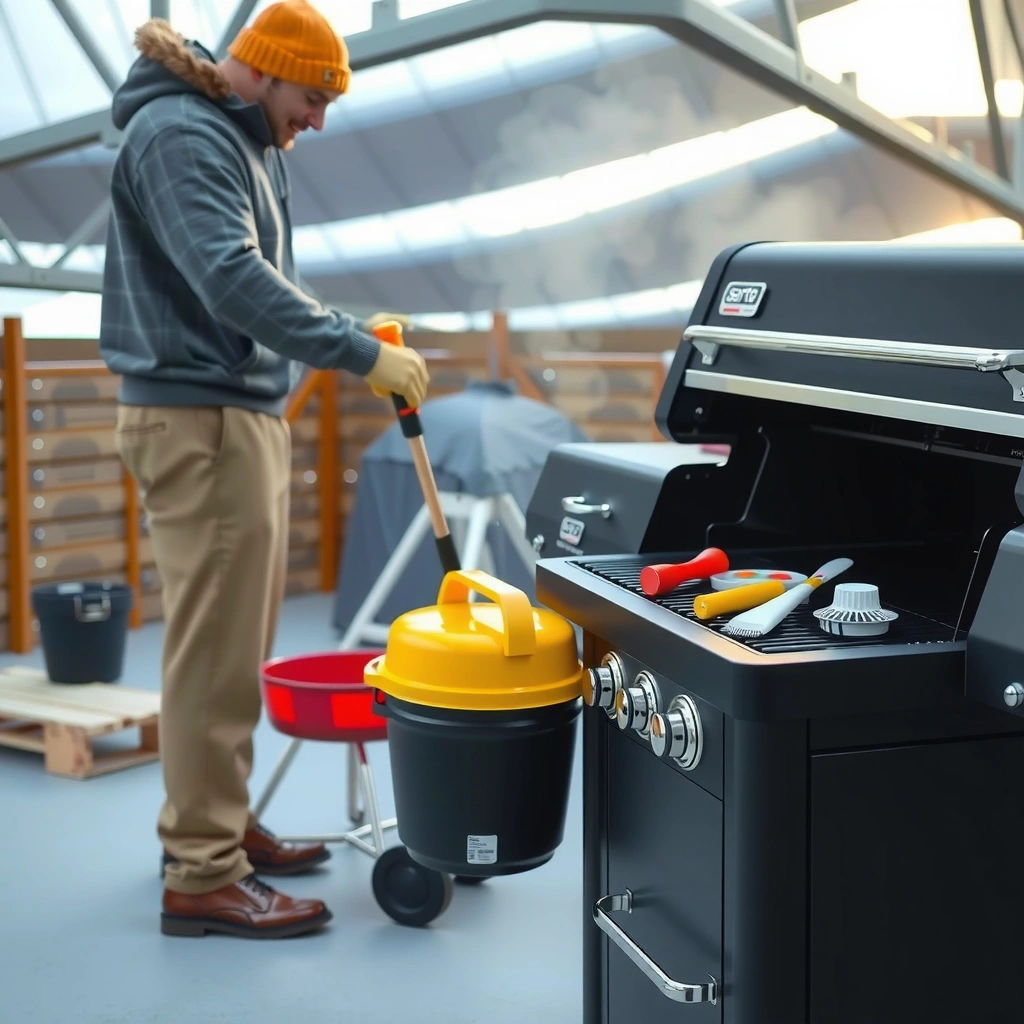 Supplies Safety Check - how to clean grill after winter