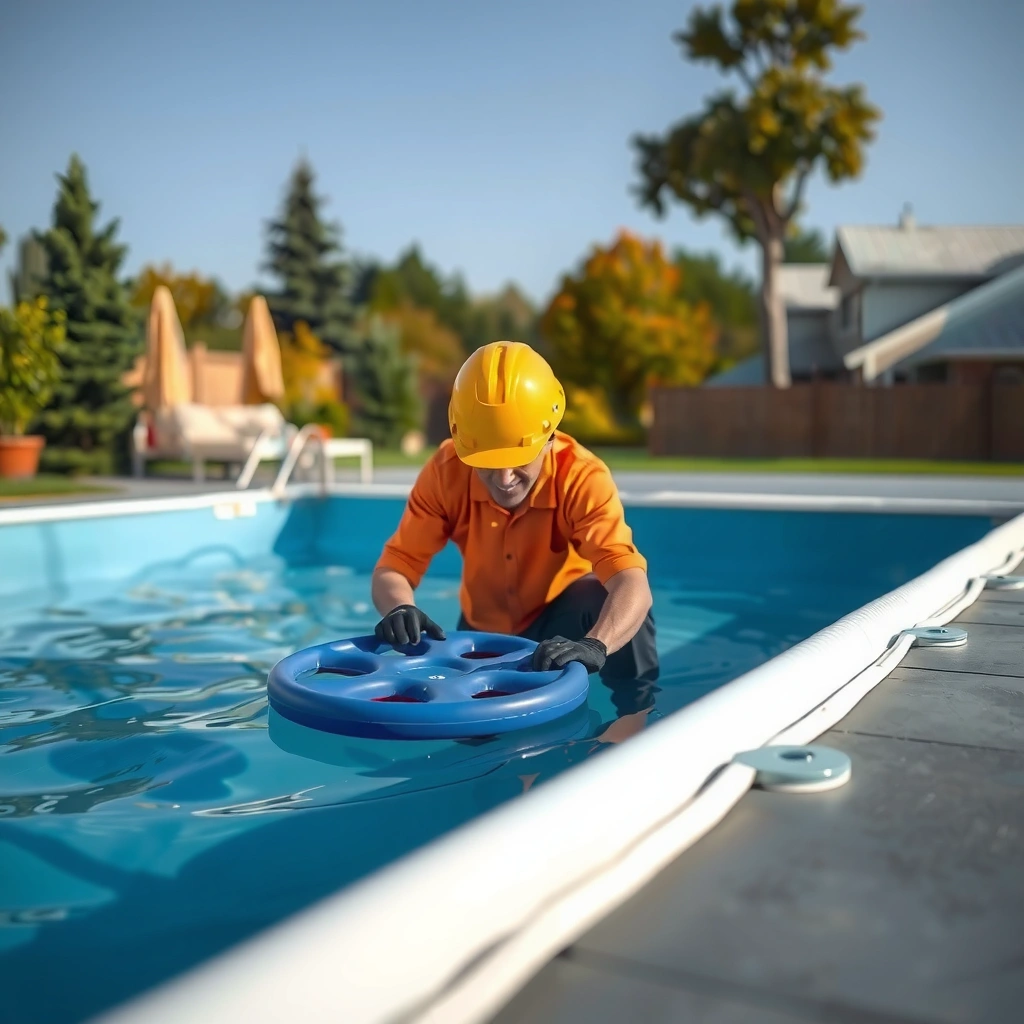 Supplies Safety Gear - how to clean pool liner without draining
