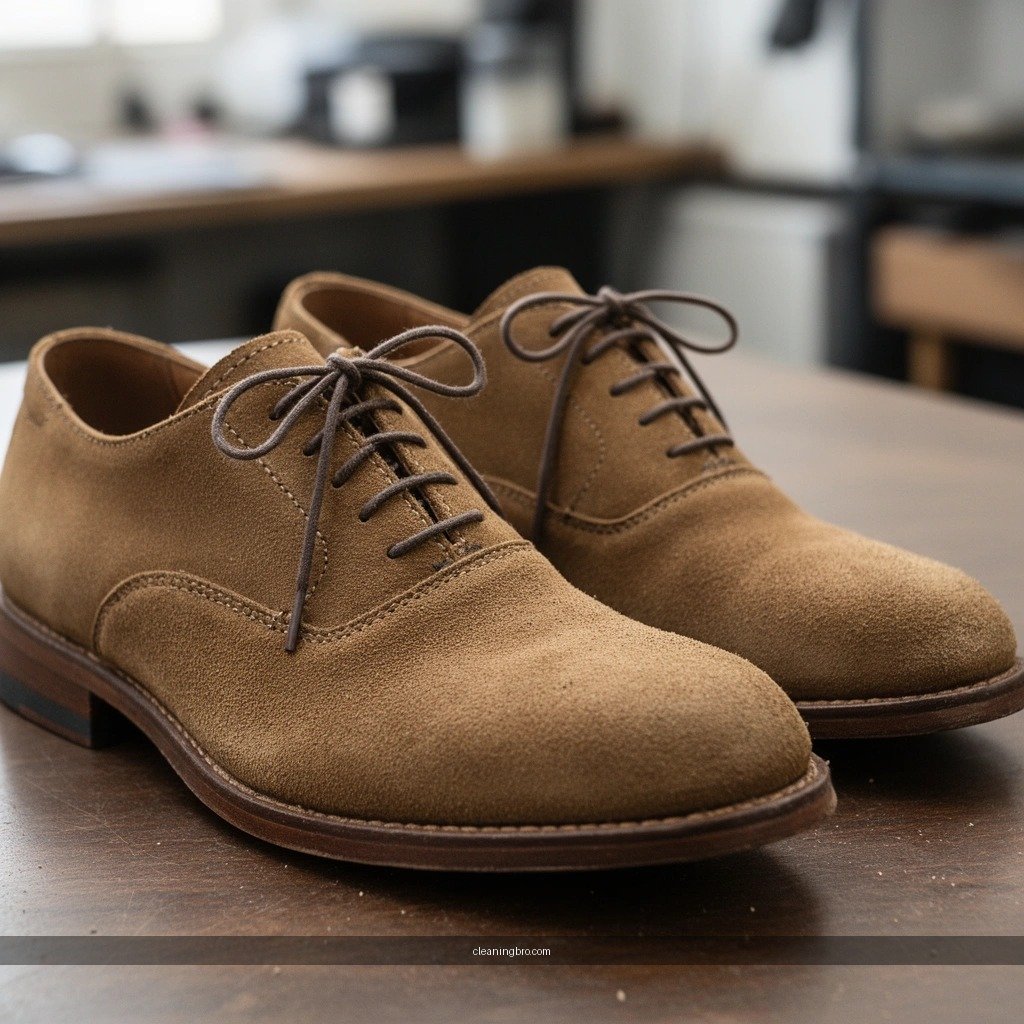 Surface Dirt - how to clean nubuck leather shoes