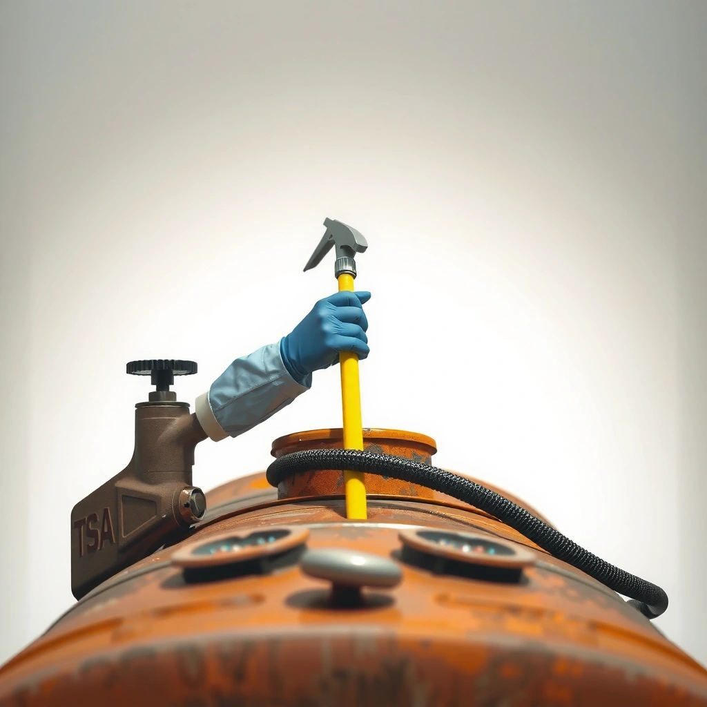 Tank Supplies - how to clean a rusty fuel tank