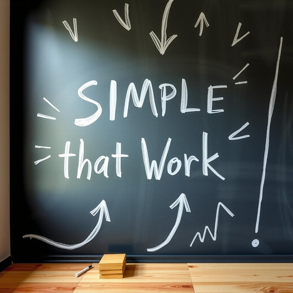Test a Small Spot - how to clean a chalk wall