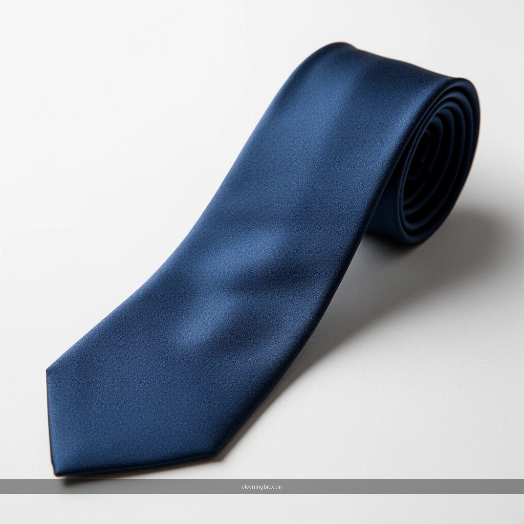 Tie Care Label - how to clean a tie silk