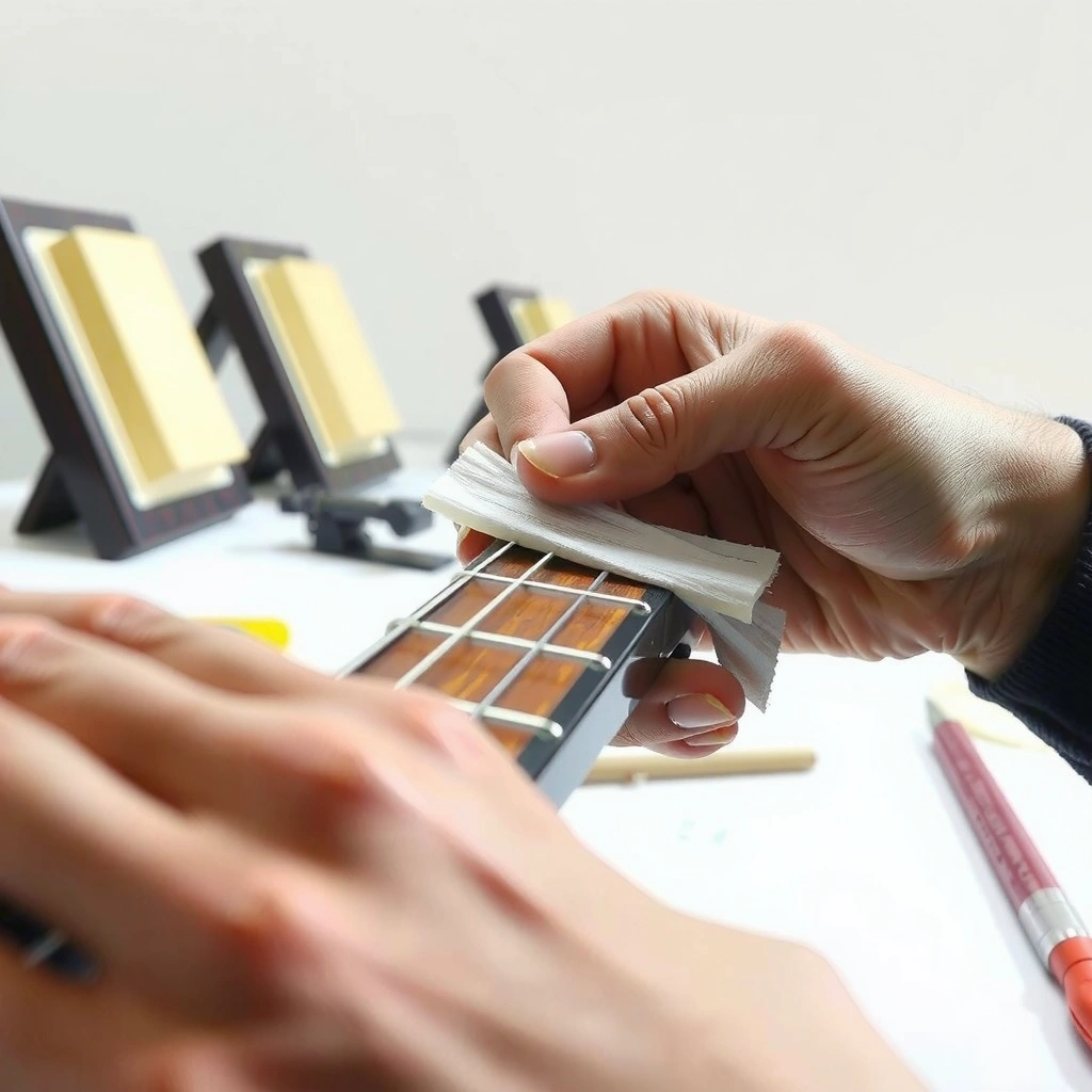 Tools - how to clean a rosewood guitar fretboard