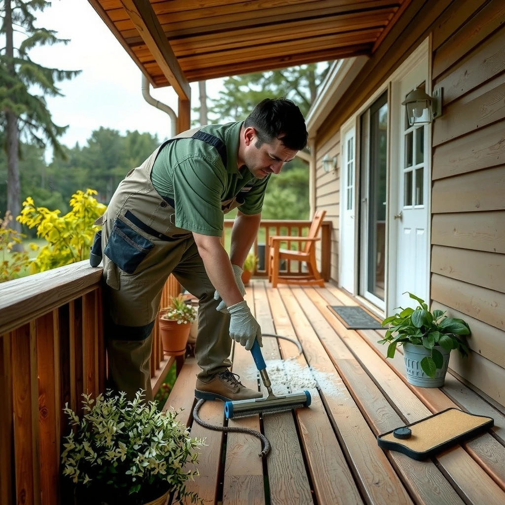 Tools and Materials - how to clean mildew off a deck