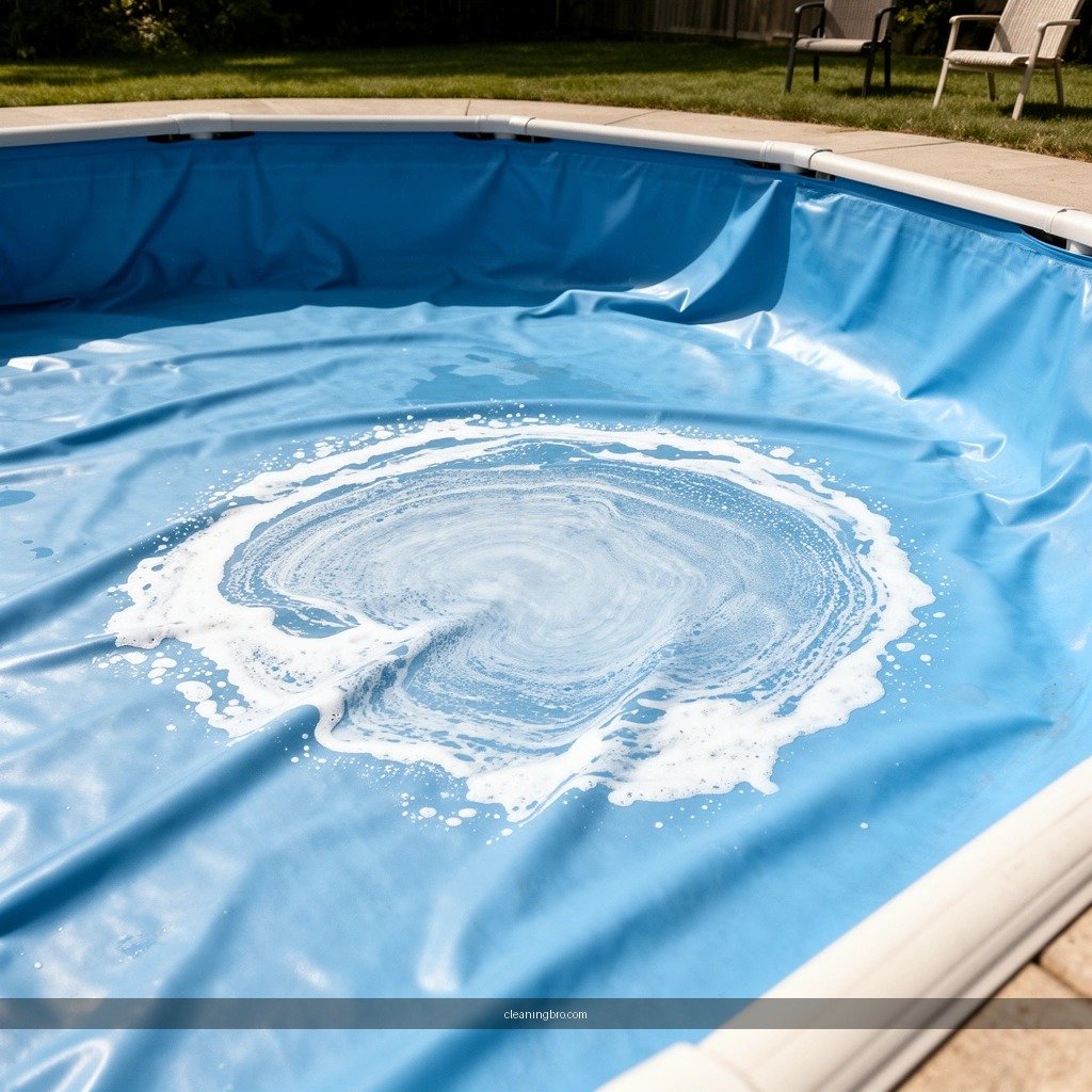 Tools and Supplies - how to clean a pool liner