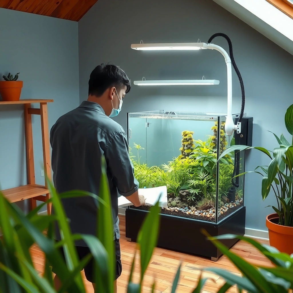 Tools and Supplies - how to clean planted tank