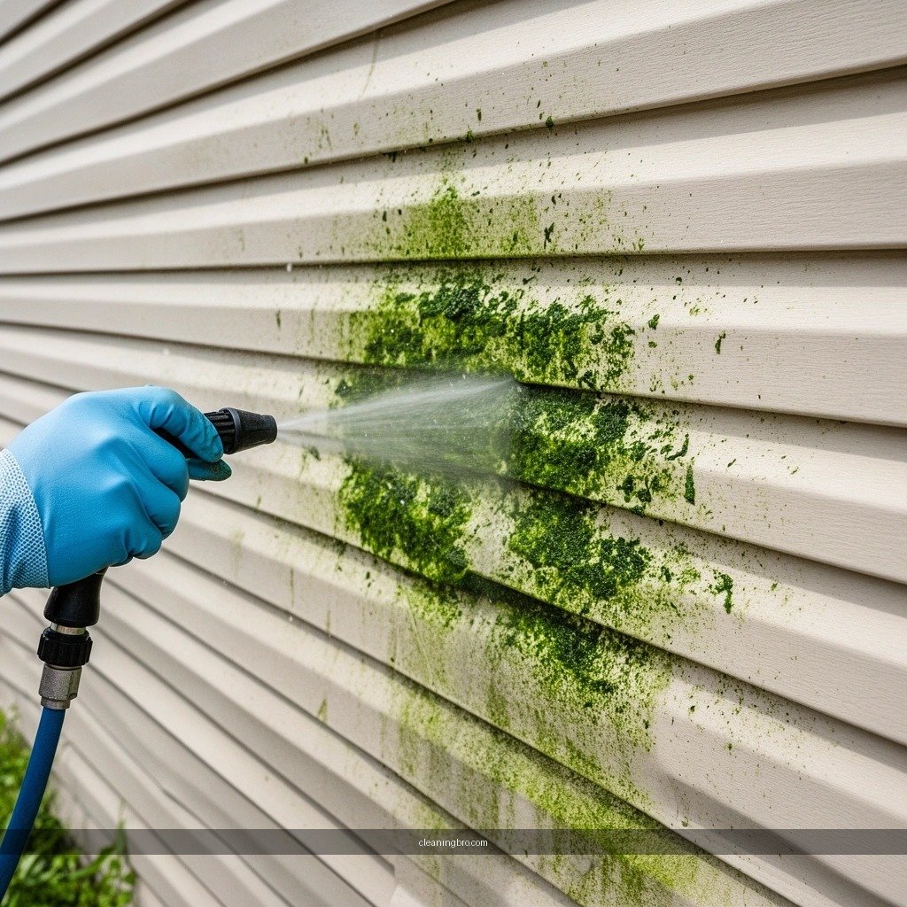 Tools and Supplies - how to clean algae off vinyl siding