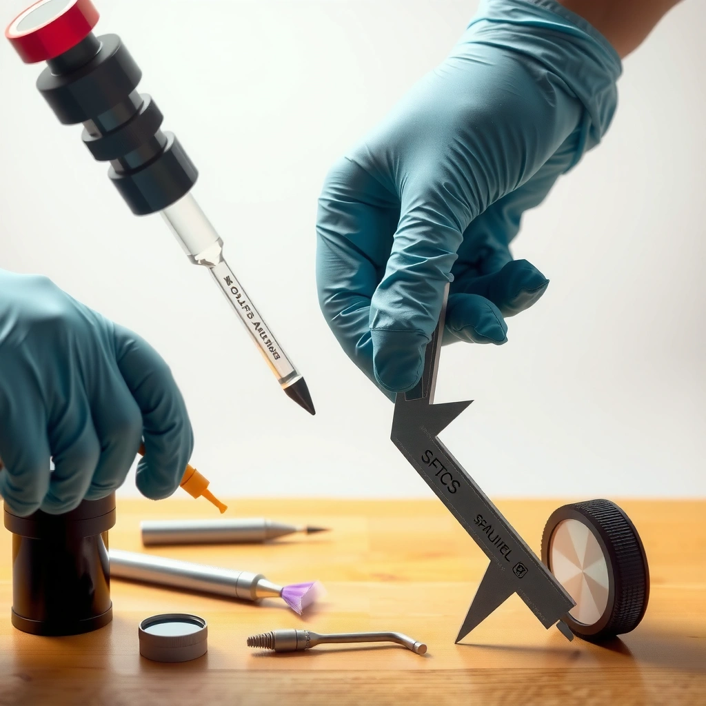 Tools and Supplies - how to clean calipers