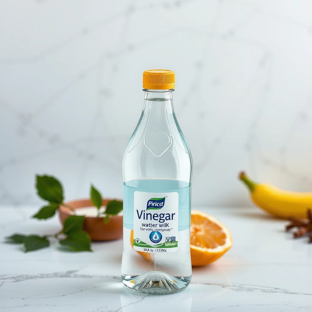 Vinegar - how to clean water bottle with vinegar