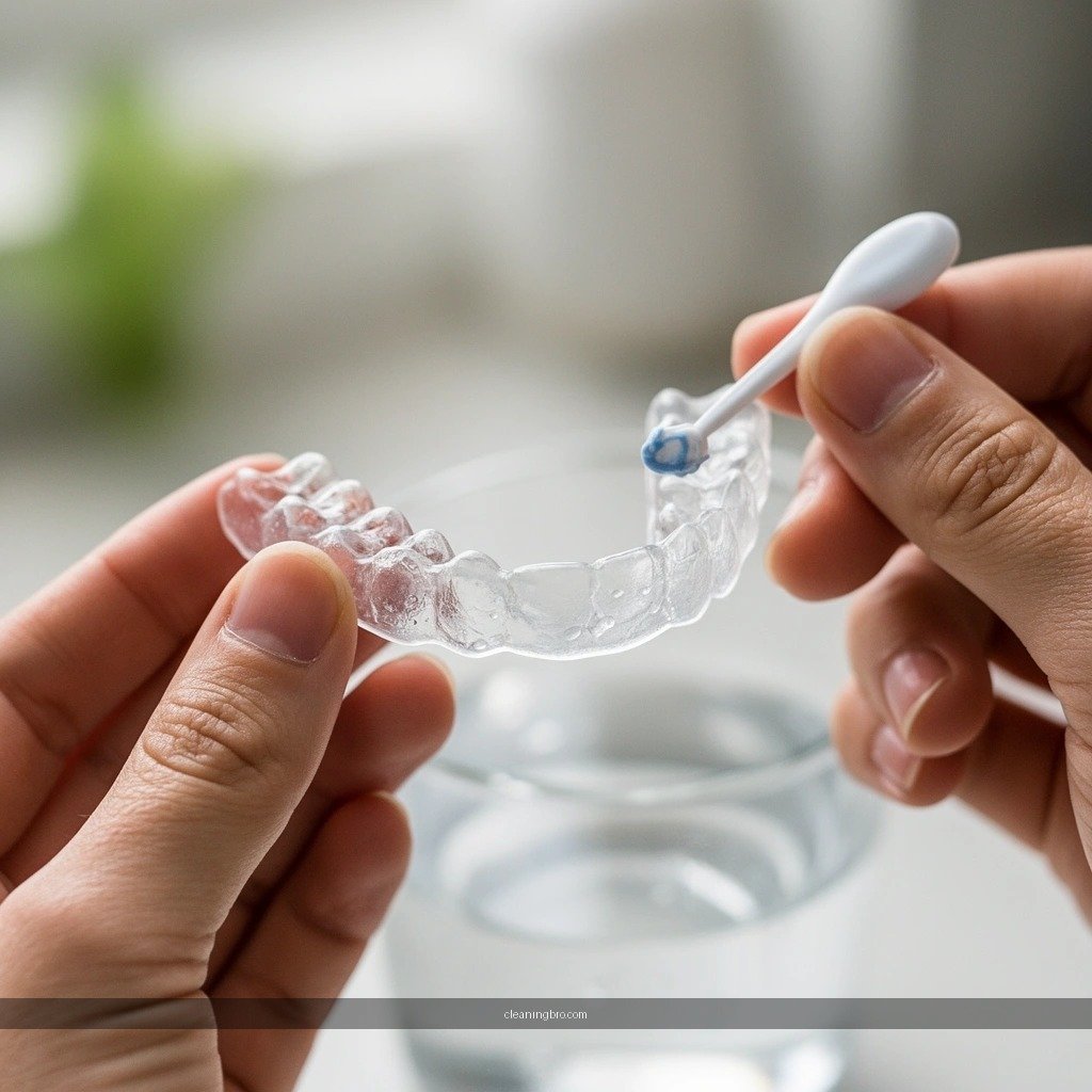 Vinegar Cleaning Solution - how to clean a retainer with vinegar